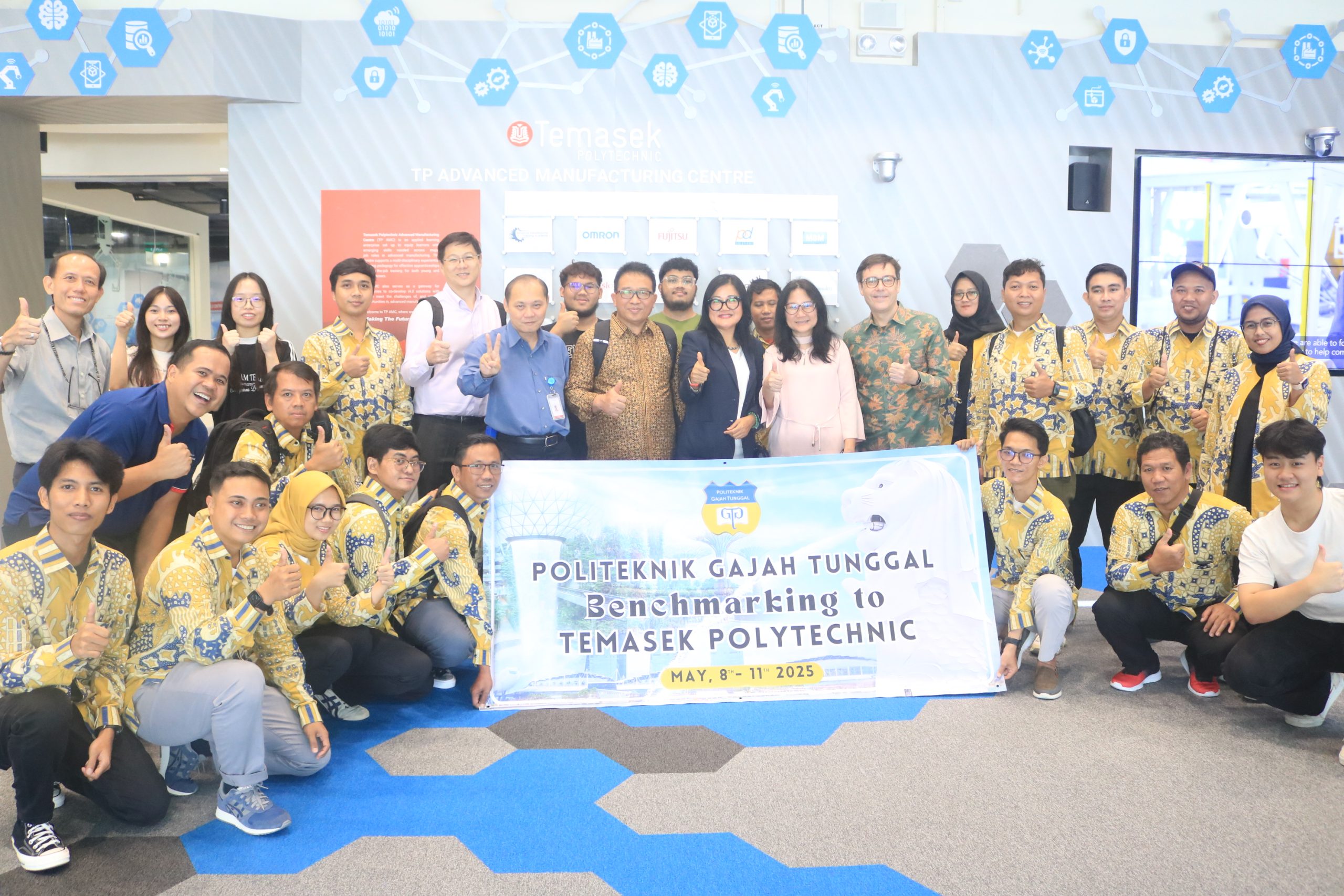 Benchmarking Internasional: Politeknik Gajah Tunggal Belajar dari Temasek Polytechnic Singapore