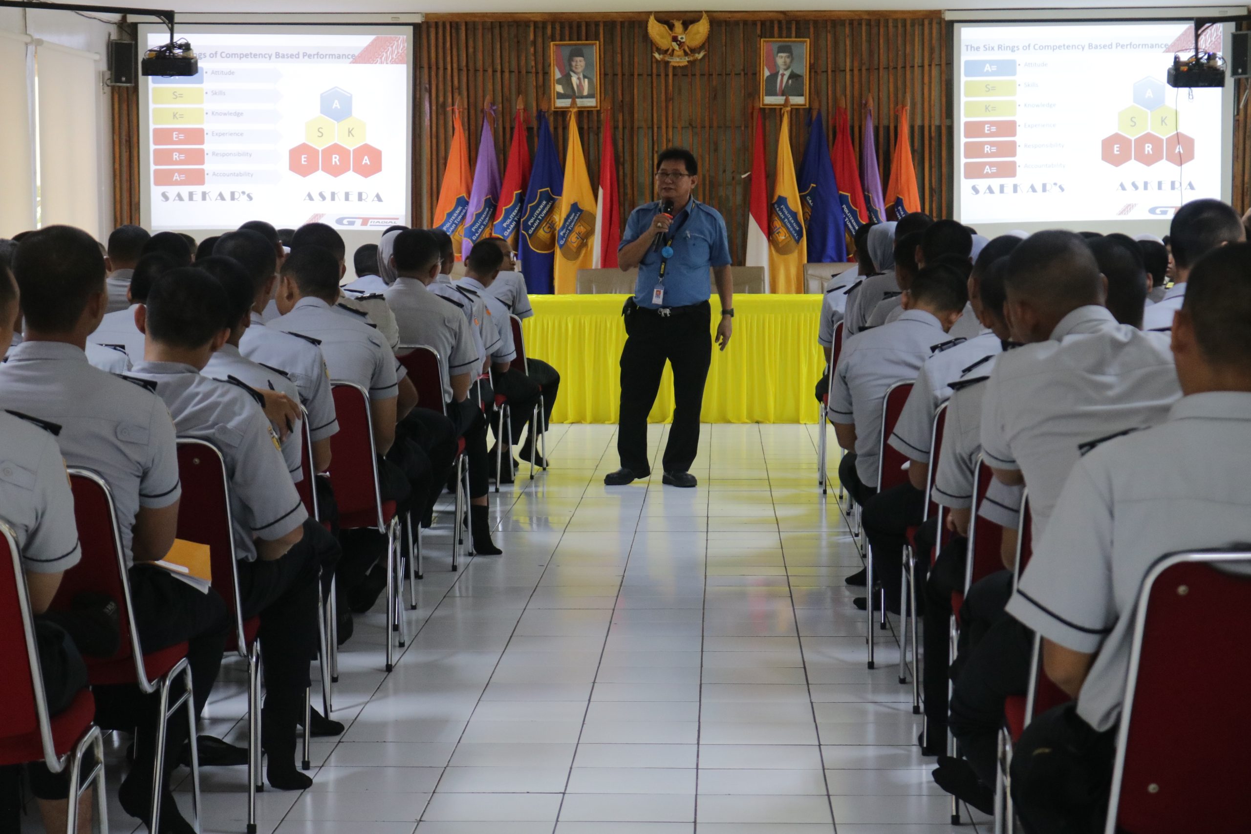 Menumbuhkan Jiwa Pemimpin: Poltek GT Gelar Kuliah Umum Leadership Bersama Bapak Atong