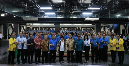 Kuliah Umum Ketua Umum Asosiasi Pengusaha Indonesia (APINDO) Bapak Dr. Ir. Hariyadi BS Sukamdani, M.M. pada 19 Februari 2020